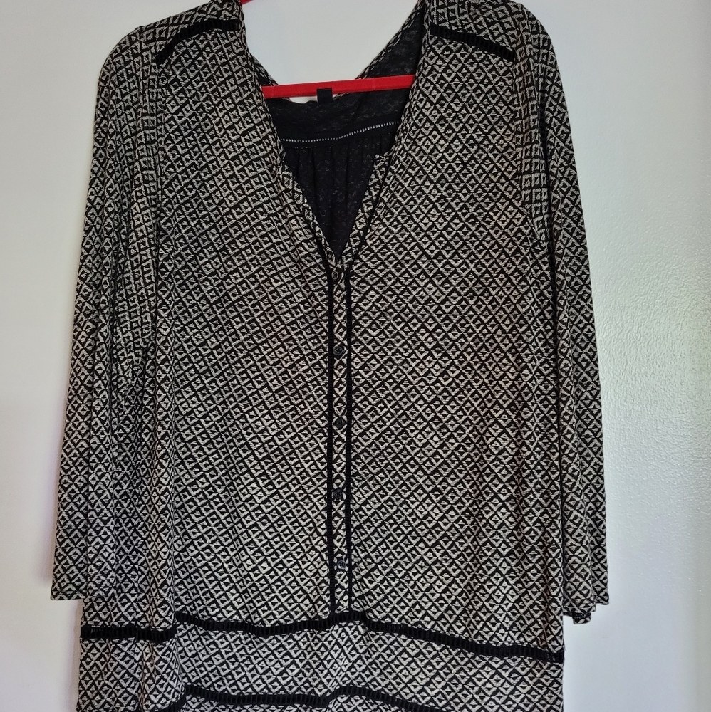 Stretchy, flow blouse